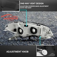 Faróis Completos para Chevrolet Malibu 2008-2012: Renove a Iluminação e o Estilo - imagem 5