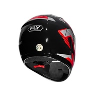 Capacete Fly F-9 Match Preto Vermelho: Segurança e Estilo para Sua Moto - imagem 5