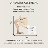 Escultura em MDF Mulher e Gatinho - Decoração Pet para Amantes de Animais - imagem 3