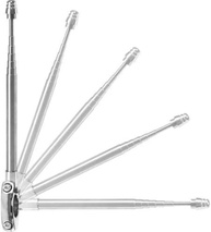 Antena Corta Linha de Pipa Retrátil 7 Estágios Inox para Moto - Segurança Premium - imagem 5