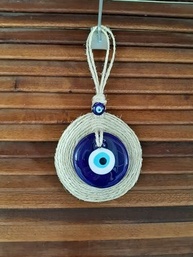 Olho Grego Decorativo para Porta - Amuleto de Proteção do Lar com Design Elegante - imagem 5