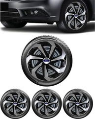 Jogo 4 Calotas Spider Aro 14 para Ford Ka (1997-2013) - Estilo e Proteção - imagem 2