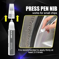 Tinta de Retoque Photon Grey para Tesla Model 3 Highland 2024 - Caneta Reparadora 2 em 1 com Pincel e Ponta Metálica - imagem 5