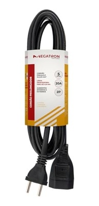 Extensão Prolongador Cabo PP 3x2,5mm 5m Megatron - Potência e Segurança para Sua Casa - imagem 2