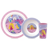 BUBA Kit Refeição Aventuras - Princesa | Jantar Divertido e Seguro para Crianças - imagem 1