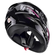 Capacete Fly F-9 HG City Preto/Rosa - Segurança e Estilo para Sua Moto - imagem 5