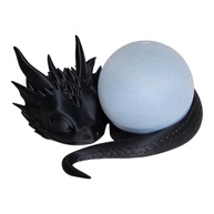 Suporte Dragão Preto para Echo Dot 5ª/4ª Geração: Design Único e Funcional - imagem 2