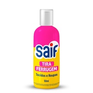Tira Ferrugem Saif 50ml - Removedor Eficiente para Roupas e Tecidos - imagem 1