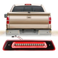 Terceira Luz de Freio LED para Ford F-150 2009-2014: Segurança e Estilo com Lente Vermelha/Transparente - imagem 1