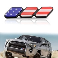 Emblema de Grade Tricolor Universal - Destaque e Durabilidade para Seu Carro - imagem 2