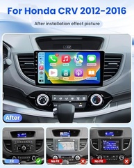 Central Multimídia 4+64GB para Honda CR-V 2012-2016: Upgrade Completo! - imagem 4