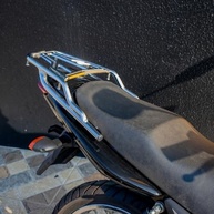 Bagageiro Vision Reforçado Curto Cromado para Yamaha YBR Factor 125 (2009-2016) - imagem 5