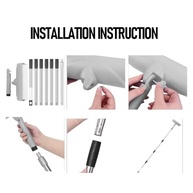 Sanpyl Kit de Rolos de Tinta 9 Peças: Pintura Profissional Sem Esforço em Paredes e Tetos - imagem 5
