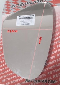Espelho Retrovisor Lado Passageiro Fiat Argo, Cronos e Strada (2020-2025) - Base Acoplada - imagem 2