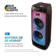 PartyBox AIWA PB-05: Som Potente 200W RMS, 20h Bateria e Luzes RGB - Sua Festa Inesquecível! - imagem 5