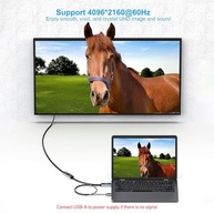 BENFEI Adaptador HDMI para DisplayPort: Conecte seu PC/Console a Monitores 4K@60Hz e Mais! - imagem 4