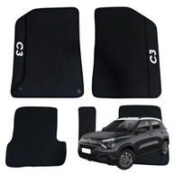 Jogo de Tapetes Borracha 5 Peças Premium para Citroën C3 2023-2026 | Ajuste Perfeito - imagem 2