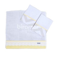 Conjunto Biramar Baby Boquinha Fralda 3 Peças Brooklyn Chevron Cinza/Marinho - Extra Absorvente com Crochê - imagem 3