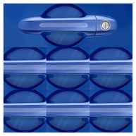 Kit 8 Peças Adesivo Protetor para Maçaneta de Porta - Proteção Transparente Antiarranhões - imagem 1