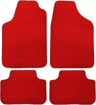 Kit Completo Vermelho: Capas de Couro, Tapetes e Pedaleiras para Gol G1, G2 e G3 - imagem 3