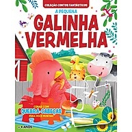 A Pequena Galinha Vermelha: Conto e Quebra-Cabeça! - imagem 1