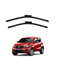 Kit Palhetas Limpador Para-brisa Fiat Mobi 2020-2025 Dianteira - Visibilidade Perfeita! - imagem 1