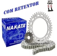 Kit Relação Nakata Cbx 250 Twister (01-08) com Retentor e Graxa Branca - Performance e Durabilidade - imagem 4