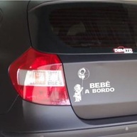 Adesivo Personalizado Bebês a Bordo Darth Vader para Carro - Estilo e Segurança na Estrada - imagem 2