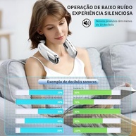 Ventilador de Pescoço Recarregável com 5 Velocidades - Silencioso e Confortável para Todos os Tamanhos - imagem 4