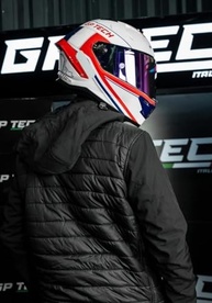 Capacete Moto GP Tech Pilot Circuit F1: Estilo e Segurança para Pistas e Cidades - imagem 5