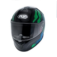 Capacete Fly Moto Drive 2 HG Atitude Fechado Preto/Verde - Segurança e Estilo para Sua Pilotagem - imagem 4