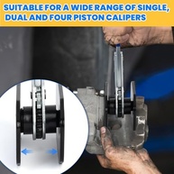 Kit Ferramentas Compressor Pinça de Freio Universal 360° - Reparo Eficiente - imagem 5