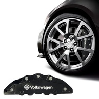 Kit 4 Capas Pinça de Freio Volkswagen - Design Esportivo PRETO - imagem 3