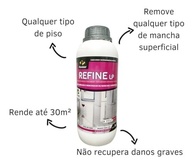 Refine LP - Limpador e Revitalizador de Porcelanatos 1L - Pìsoclean - imagem 3