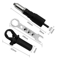 Adaptador Rebitador para Parafusadeira: Transforme sua Ferramenta em Pistola de Rebite Elétrica! - imagem 2