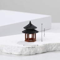 Miniatura de Plástico Micro Paisagem Hexagonal - Decoração Durável e Estilosa - imagem 3