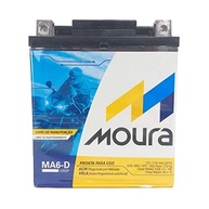 Bateria Moura AGM VRLA MA6-D 12V 6Ah para Motos - Polo Direito - Potência e Durabilidade - imagem 2