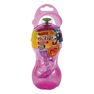 Nûby Copo Squeeze Rosa Pop - 300ml com Bico Rígido e Tampa Protetora - imagem 4