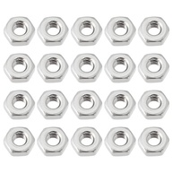 50 Porcas M2 de Aço Inoxidável para Locomotivas Märklin H0 1:87 - Peças de Reposição 757020 - imagem 2