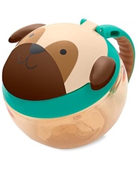 Porta-Snack Skip Hop Zoo Cachorro Pug - Controle Total da Alimentação Divertida - imagem 2