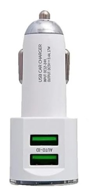 Carregador Veicular Turbo 3.4A com 2 Portas USB e Cabo USB-C: Carga Rápida e Segura em Qualquer Lugar! - imagem 4
