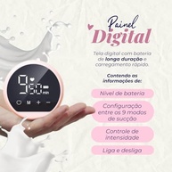 Tira-Leite Elétrico Portátil com 9 Níveis de Sucção | Seguro, Silencioso e Ergonômico para Amamentação Confortável - imagem 4