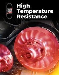 Correia de Transmissão KEMIMOTO 3211218: Potência e Durabilidade para seu Polaris Ranger 1000/570 - imagem 3