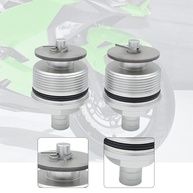 Parafusos de Amortecedor Dianteiro MC19 250 CBR250 - Prata Premium - imagem 5