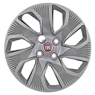 Calota Aro 15 Fiat Grand Siena 14/15 Prata Grid - Design e Proteção - imagem 4