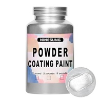 Tinta em Pó Metálica Prata 4 oz - Revestimento Durável para Artesanato, Peças Metálicas e Hobby - imagem 2