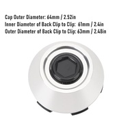 Aramox Tampa Central Roda ABS: Proteção e Estilo para Seu Veículo (Prata) - imagem 3
