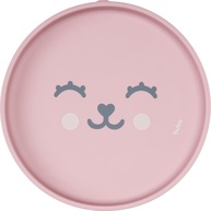 Pratinho em Silicone com Ventosa Gumy Rosa - Seguro, Higiênico e Prático para Bebês - imagem 1