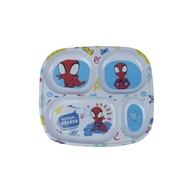 Prato com Divisória Disney Homem Aranha em Melamine Oficial - Ideal para Refeições Infantis - imagem 2