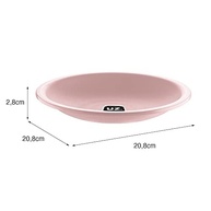 Prato Premium Rosa para Lanches - Sólido, Seguro e Elegante - imagem 3